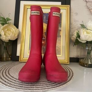 Kids unisex Hunter rain boots